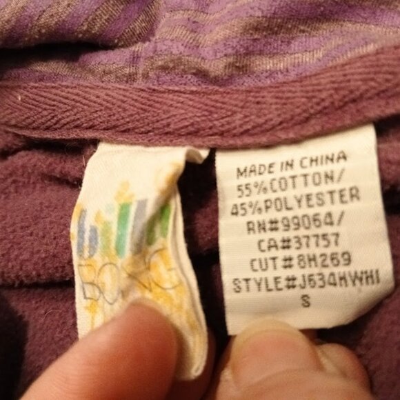 BILLABONG Hoodie Sweatshirt women S Lilac Purple Skater Beach Surf wear Classic - Picture 9 of 9